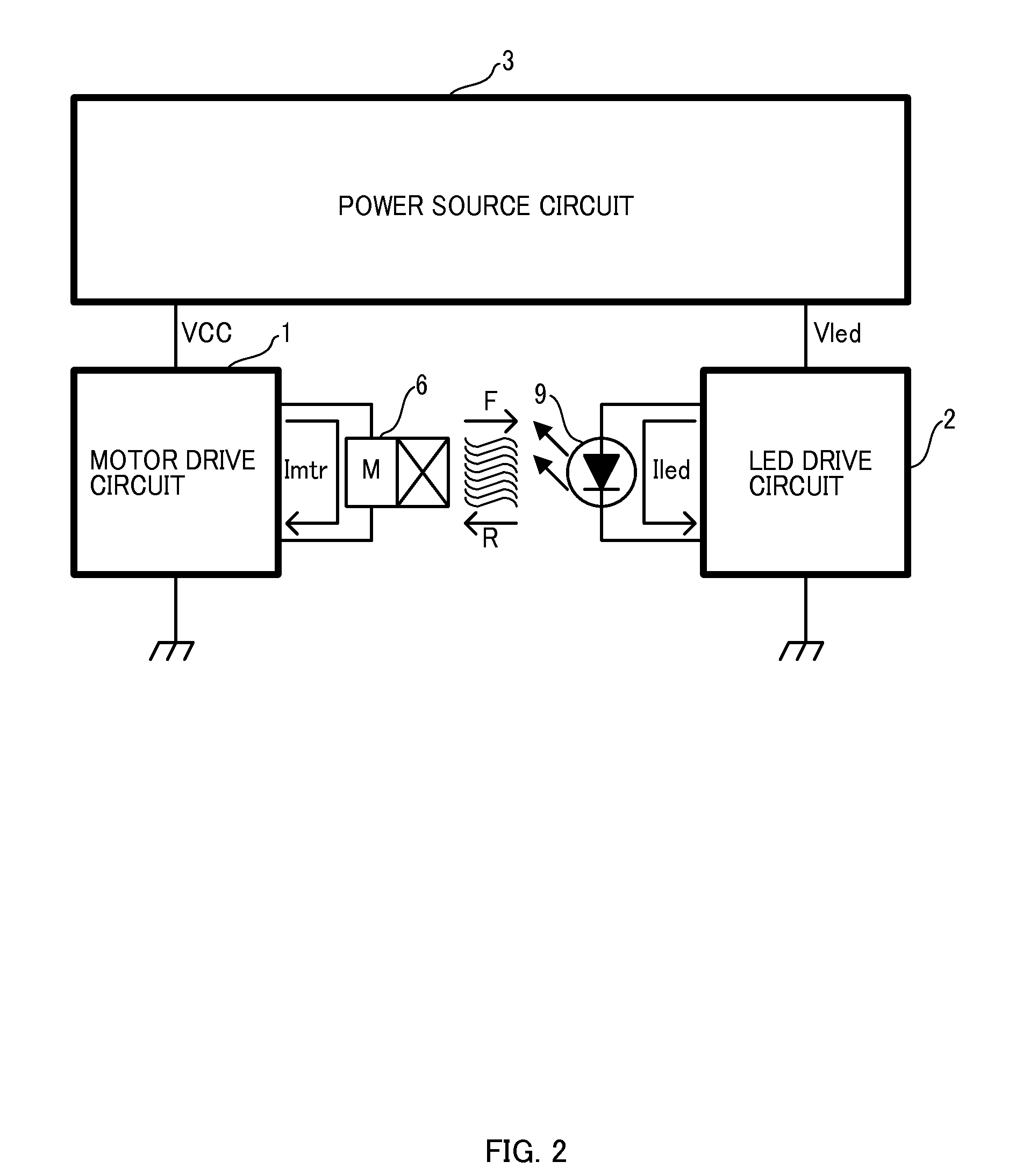 Motor drive circuit and illumination apparatus