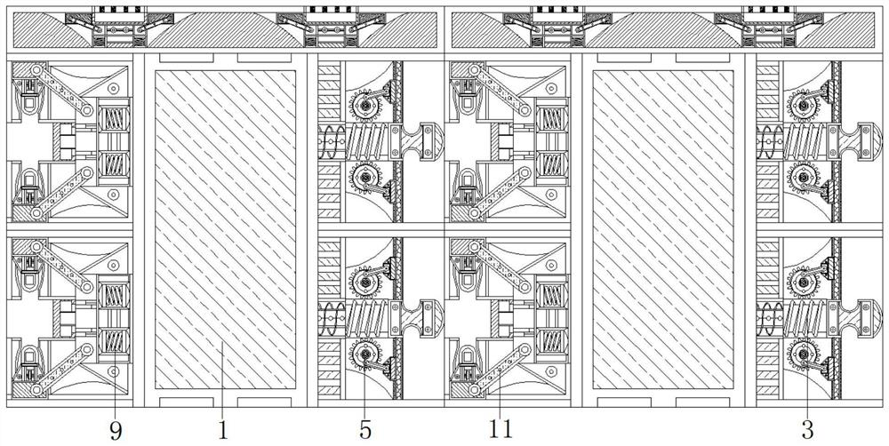 A compact rack with good airtightness