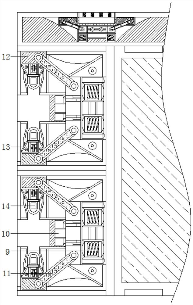 A compact rack with good airtightness