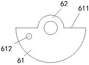 Locking device for logistics packing box