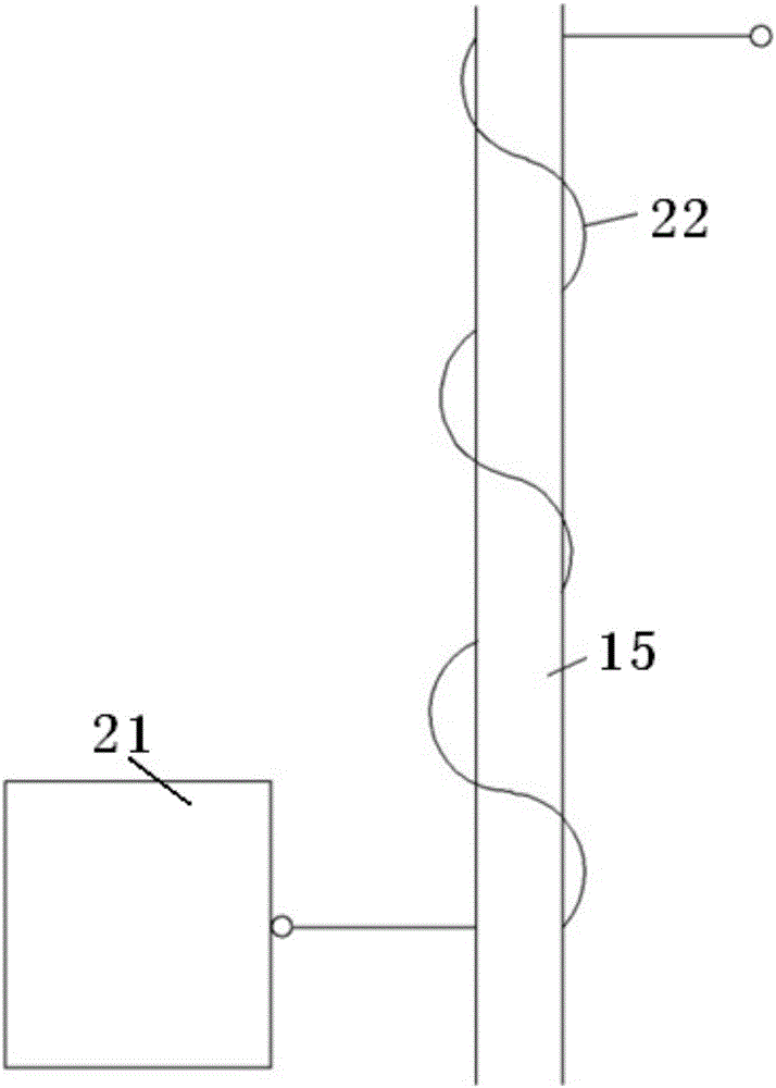 Online viscosity detection device and method for high temperature and high pressure oil-water mixed fluid