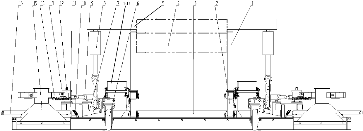 A special suction port for washing and sweeping cars