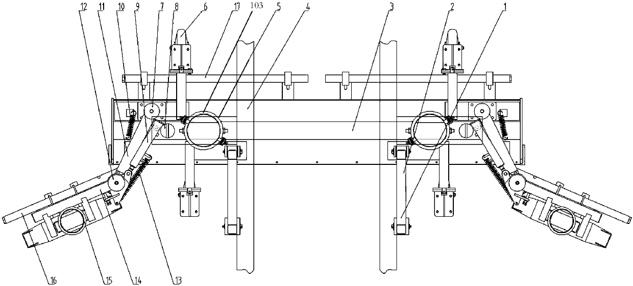 A special suction port for washing and sweeping cars