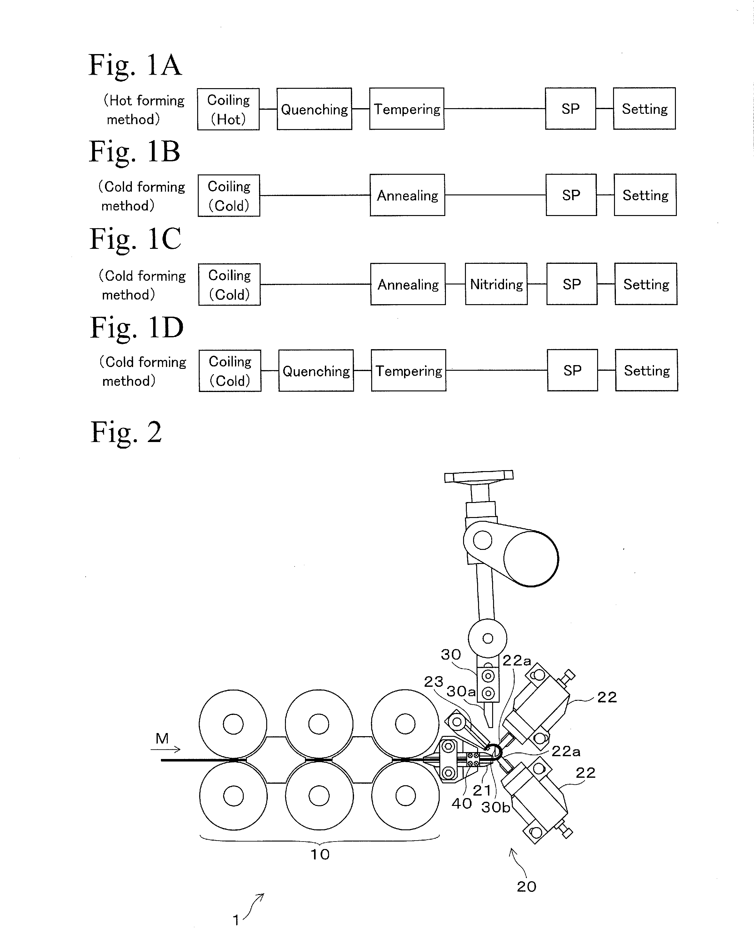 Compression coil spring and method for producing same