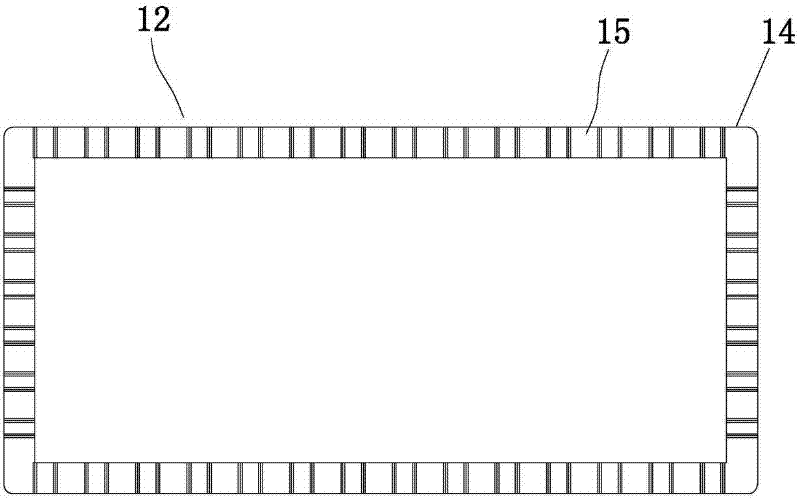 Overstocked type zinc-air cell monomer