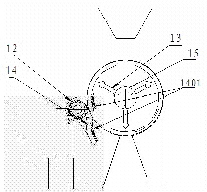 Automatic pulverizer for coal sample