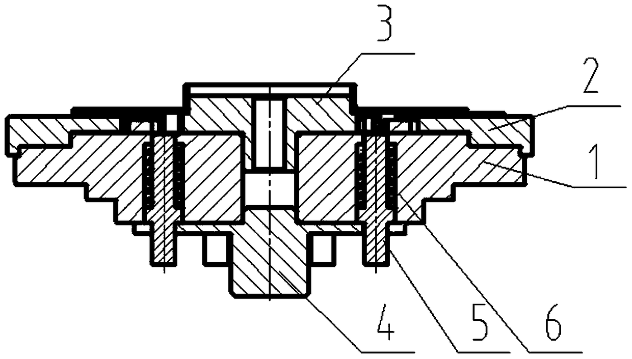 A ratchet locking impeller welding fixture with auxiliary feeding function and its control method