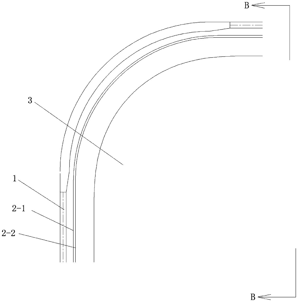 Narrow-frame TFT light leakage prevention structure