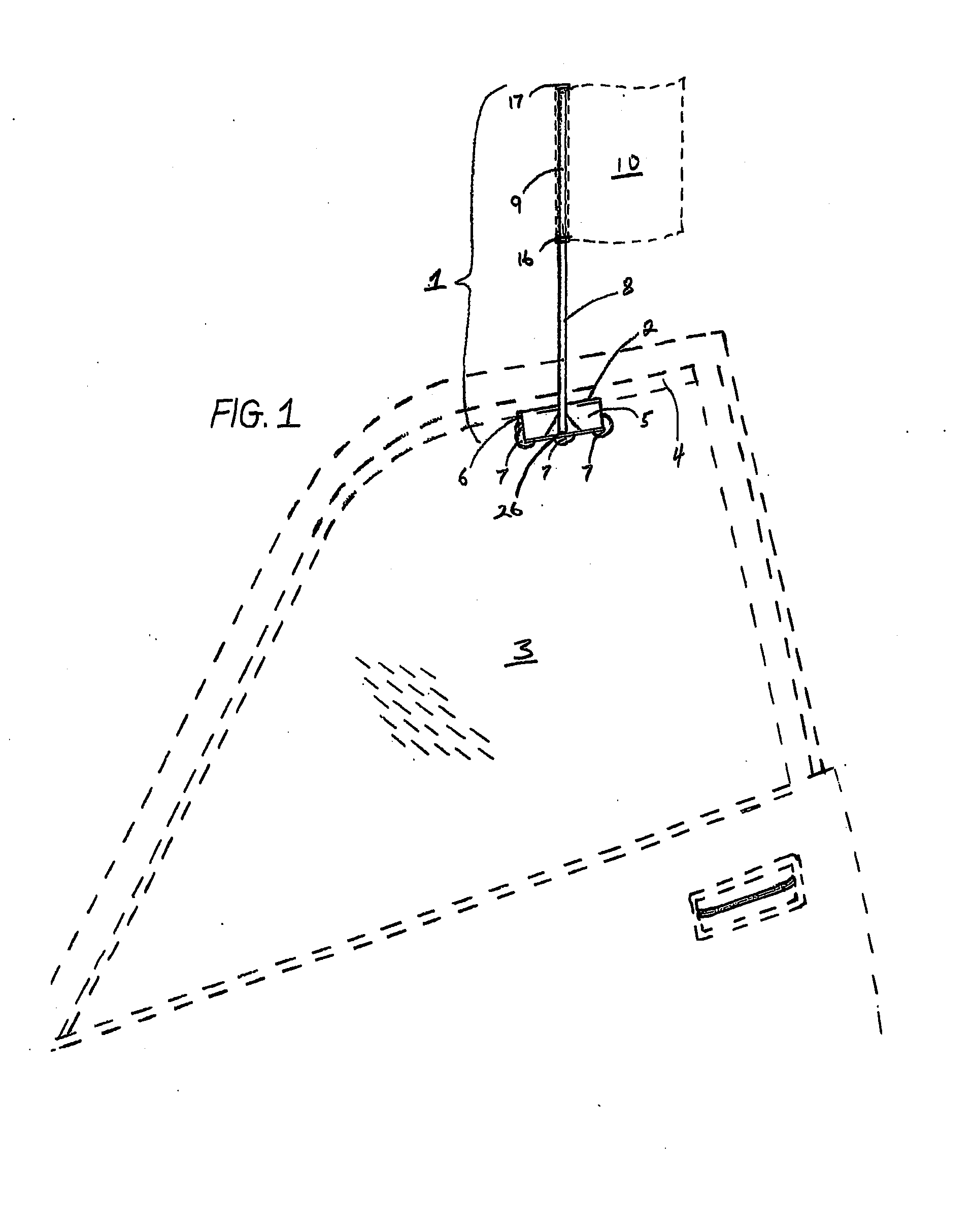 Automobile Flagpole