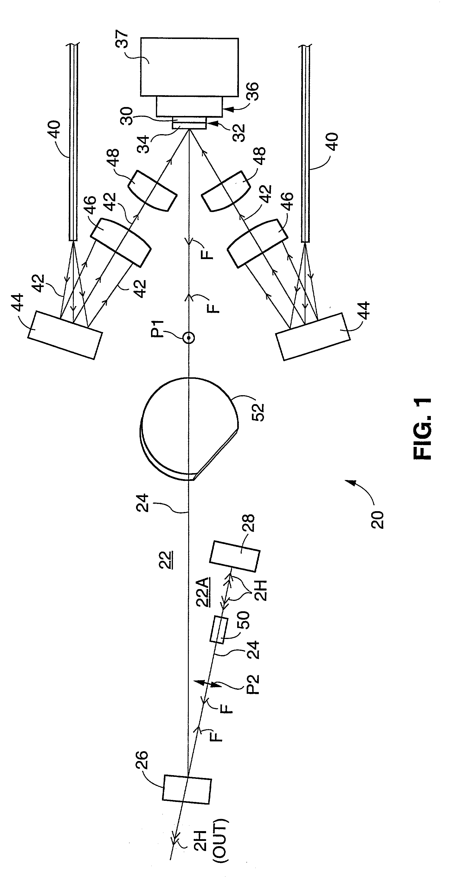 High-power external-cavity optically-pumped semiconductor lasers