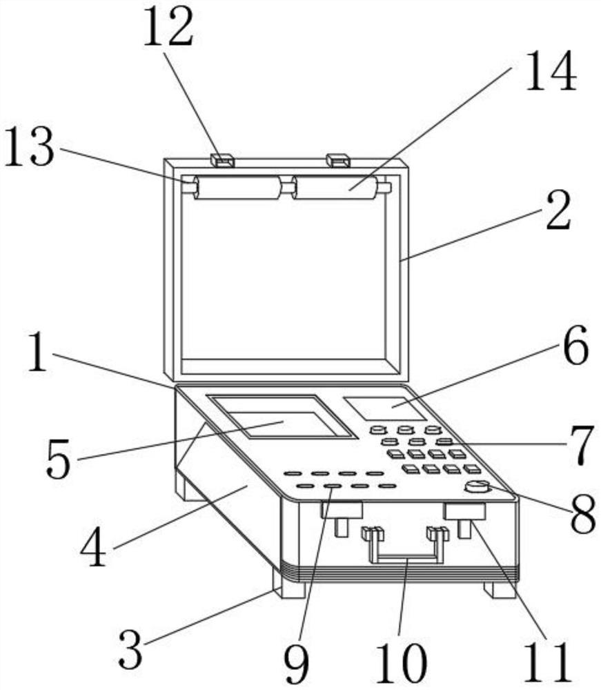 Power distribution network fault reconstruction auxiliary equipment