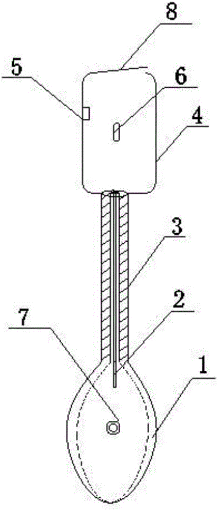 Temperature control spoon