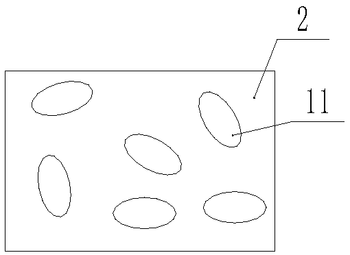 Cement foam backfill structure and backfill method of caisson-type toilet