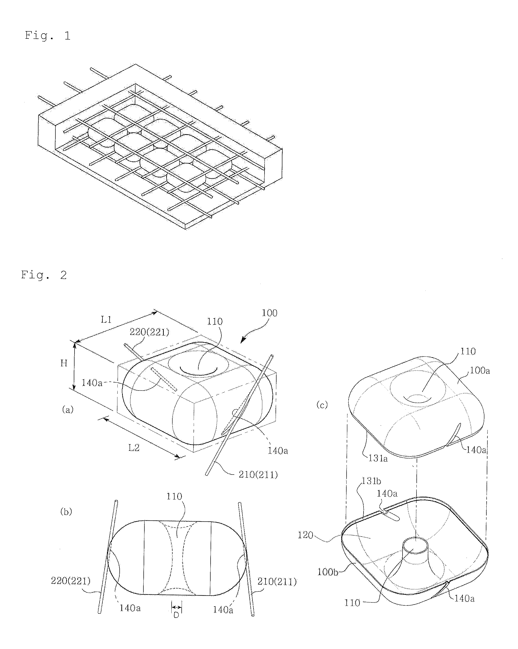 Doughtnut-shaped hollow core body, bidirectional hollow core slab using the same, and construction method thereof