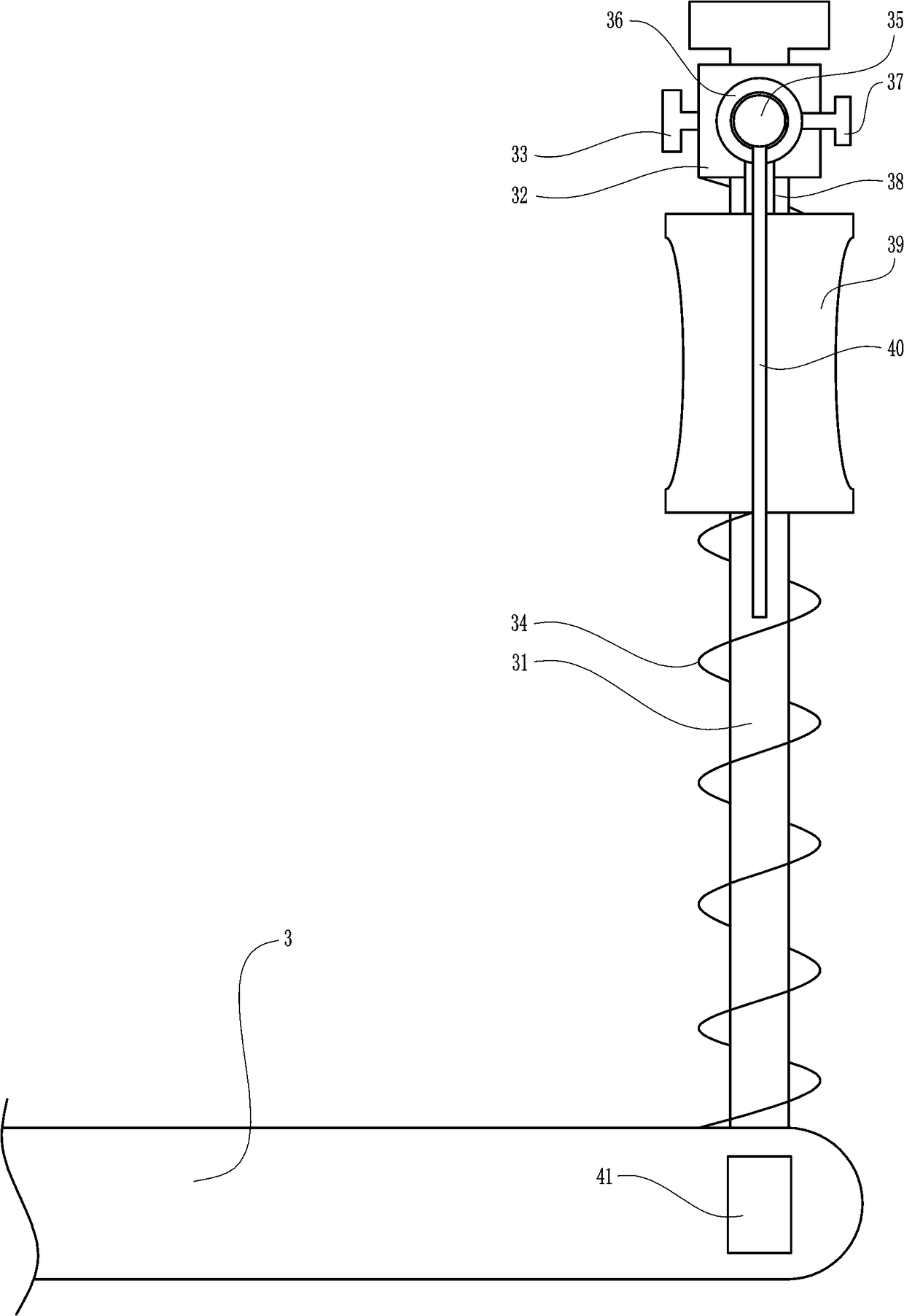 Medical spinal traction table for orthopedics patient