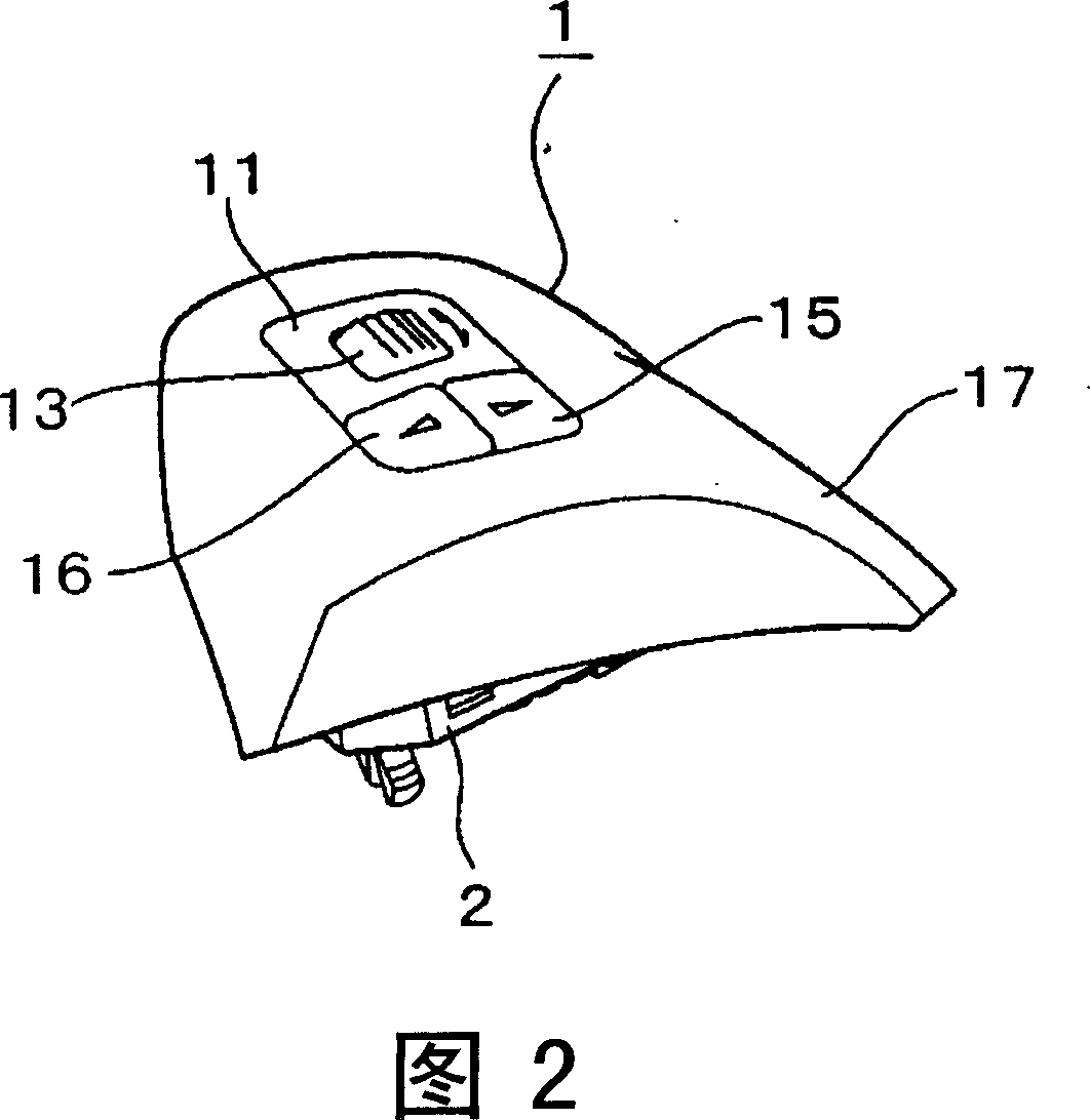 Switch device and steering switch device using the same