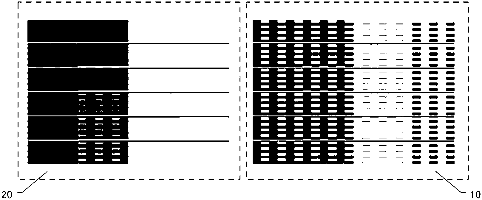 Method for generating and measuring left and right eye crosstalk value signal