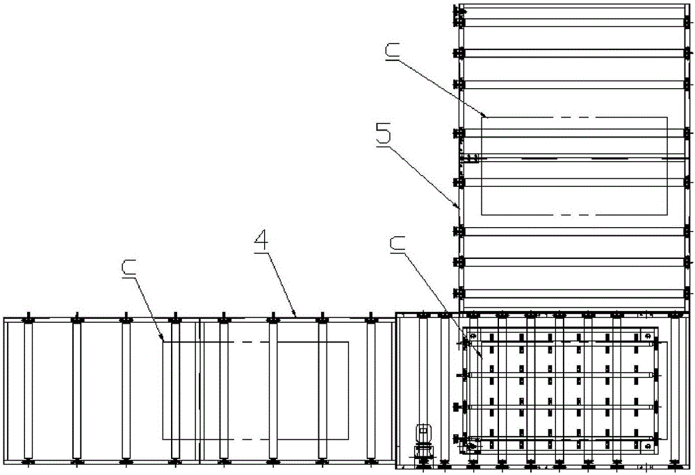 Workpiece steering device and glass processing device provided with same