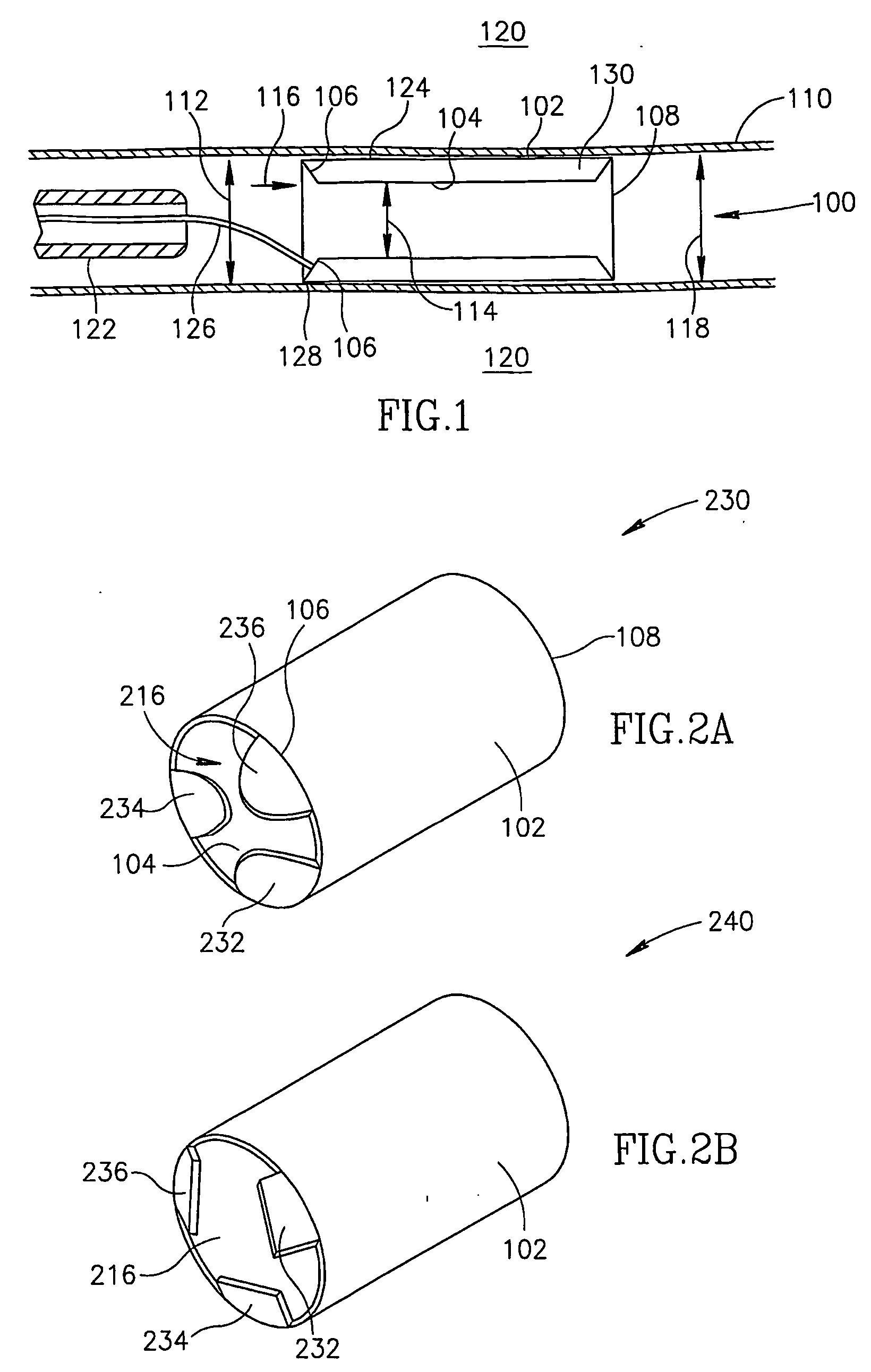 Flow reducing implant