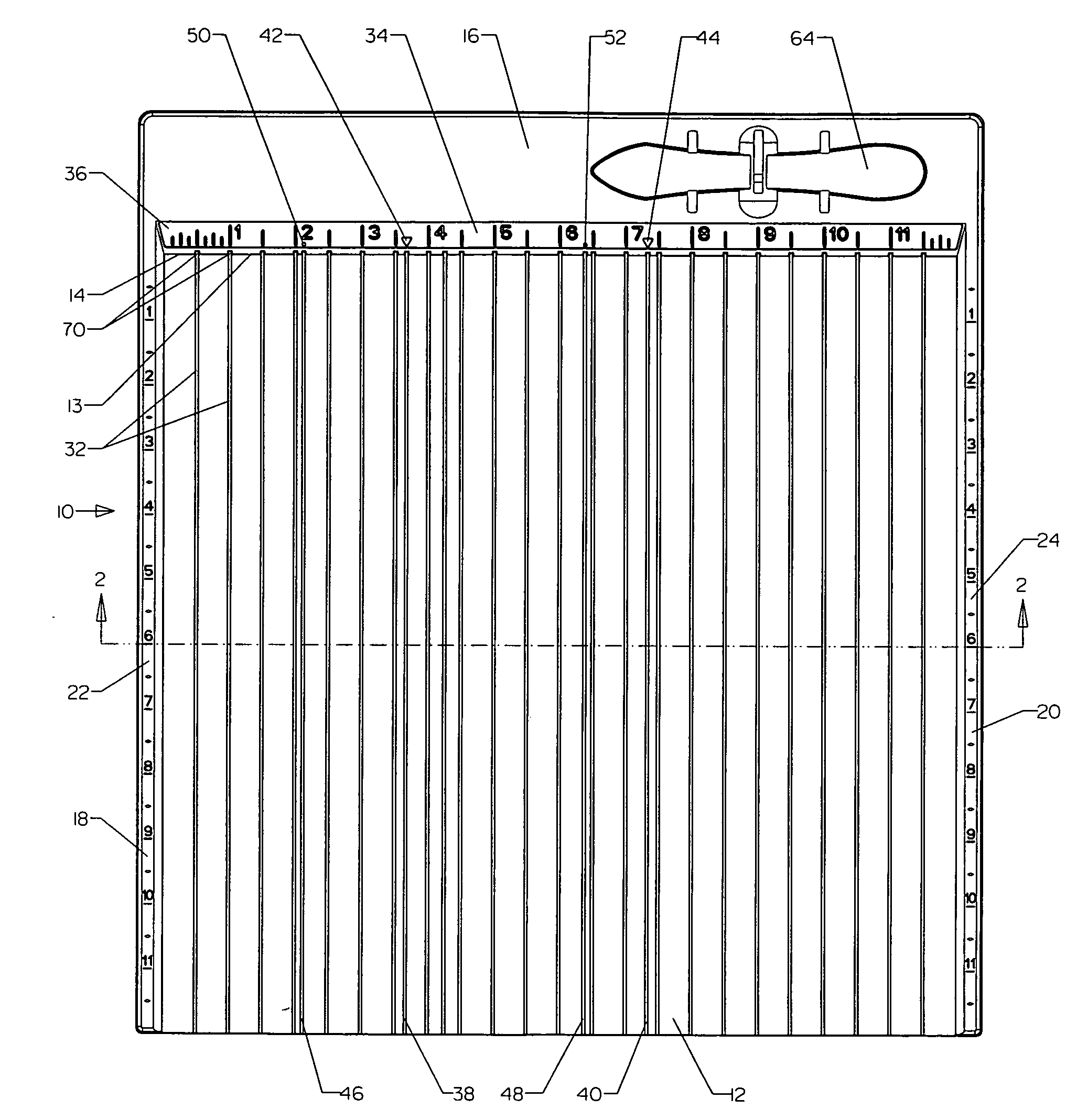 Paper-scoring apparatus