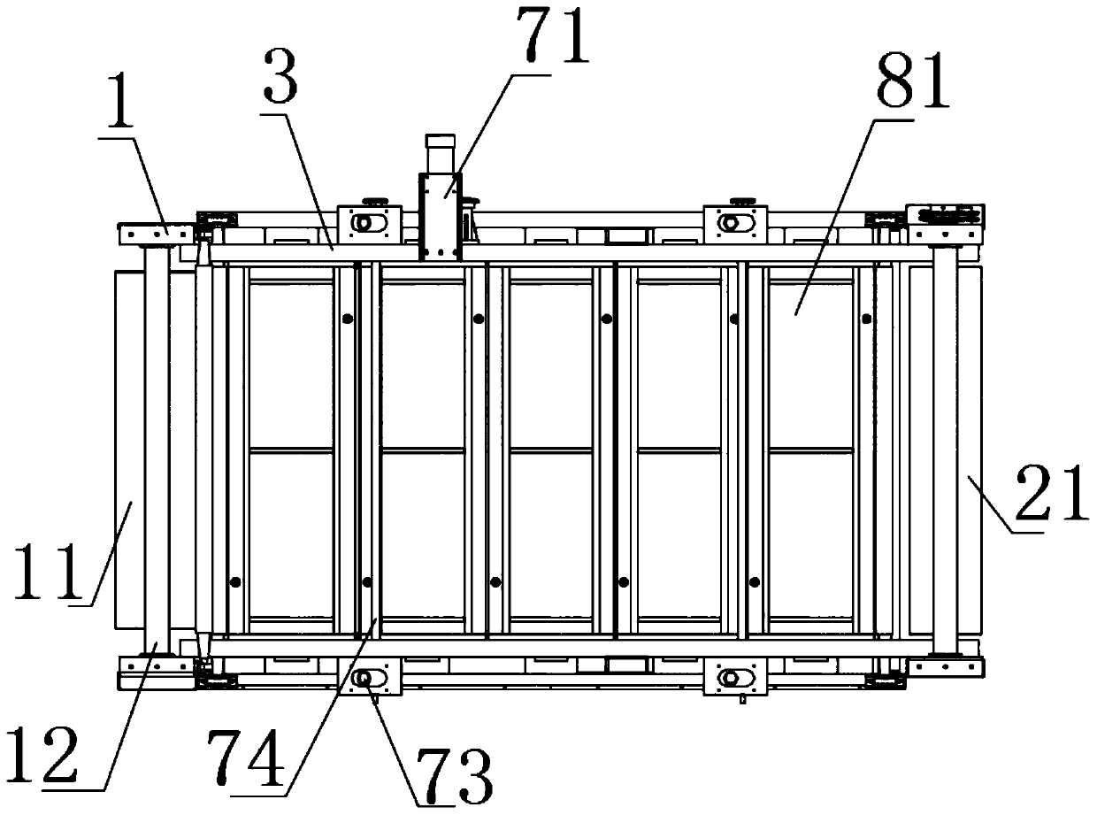 Plane pressing equipment for honeycomb paperboard production