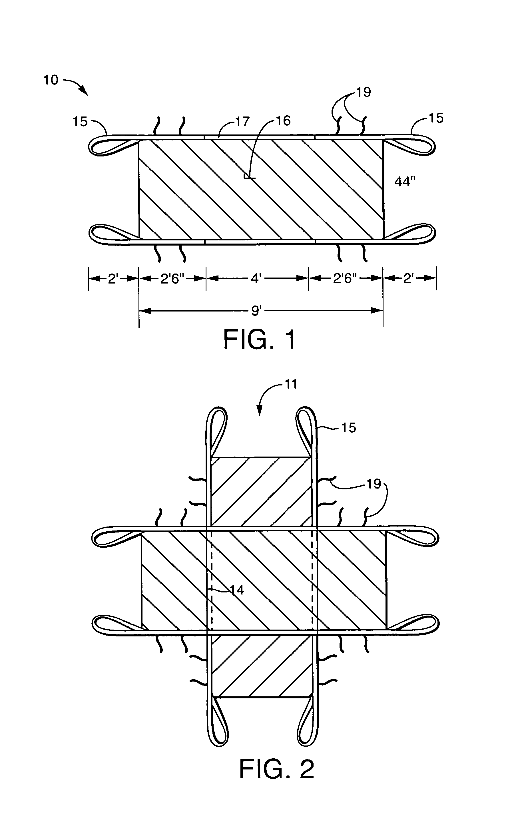 Pallet loading and unloading sling