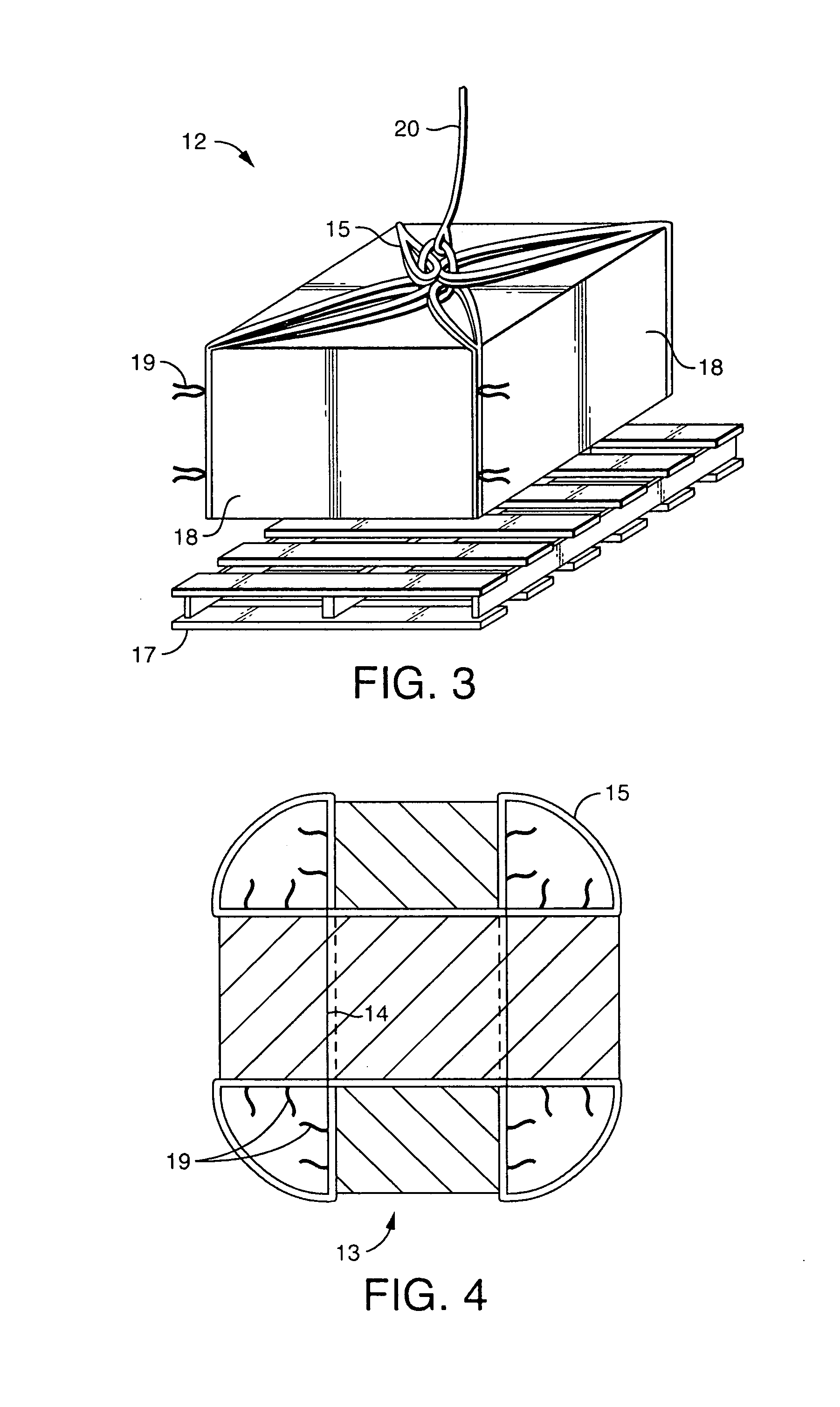 Pallet loading and unloading sling