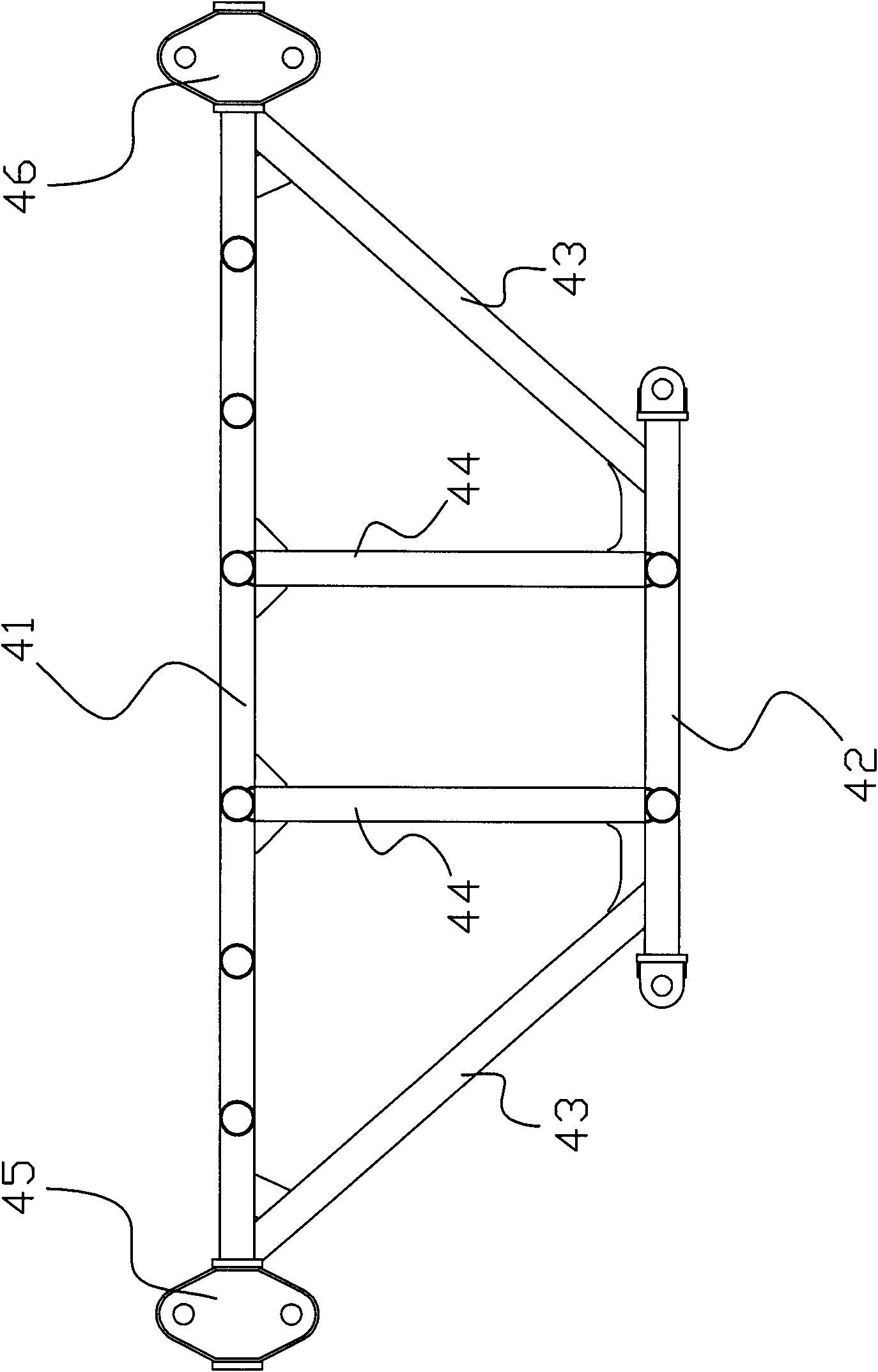 Suspension apparatus of ship main engine