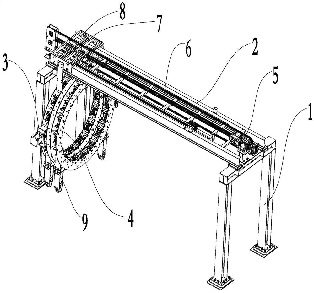 Clamping and rounding device