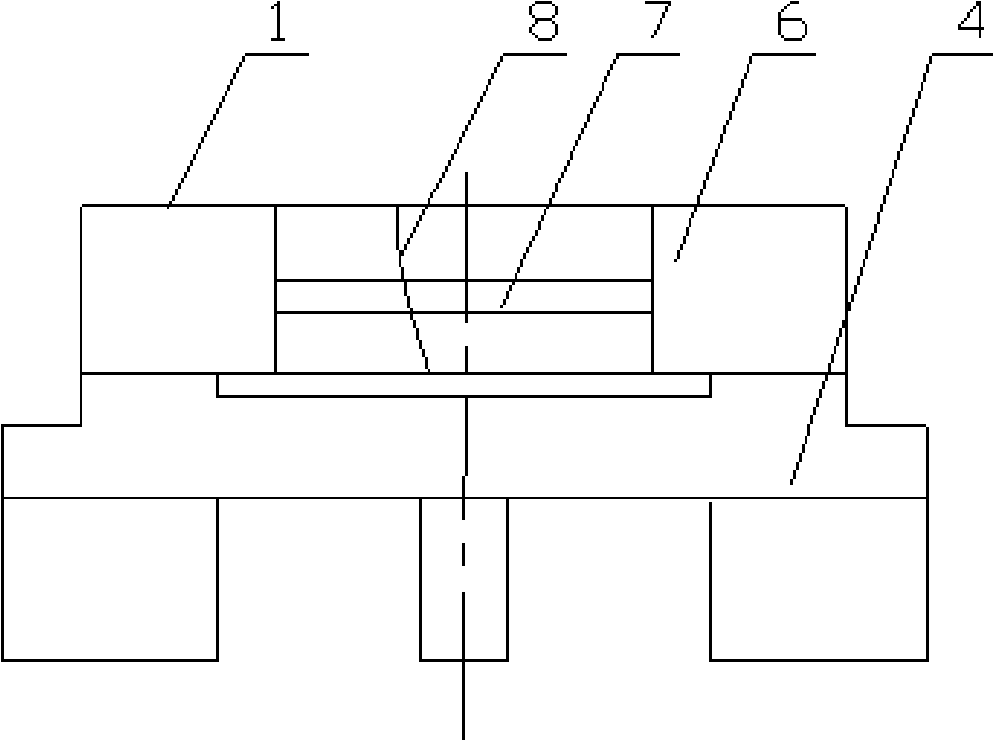 Method for testing anti-cracking performance of cement base material