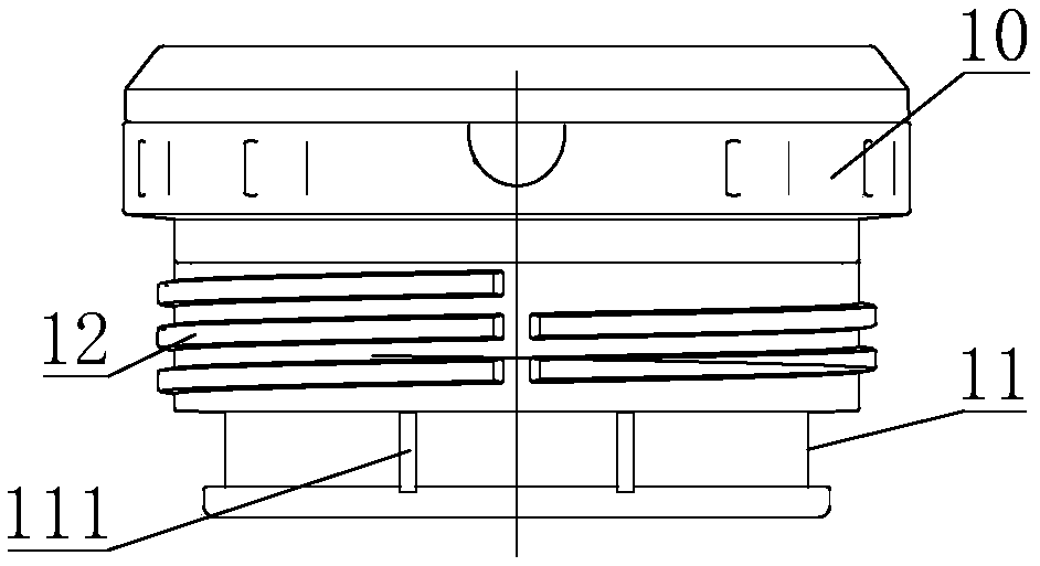 Sealing cover of sealed container