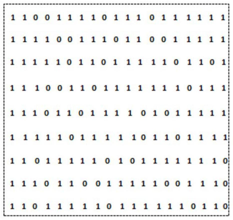 Optical information digital storage method based on image parallel reading and writing