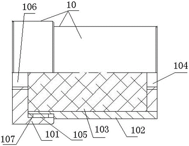 A single gun oil gas recovery separator