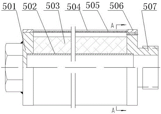 A single gun oil gas recovery separator