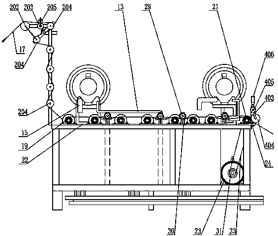 Ultrasonic cleaning device for zippers