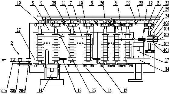 Ultrasonic cleaning device for zippers