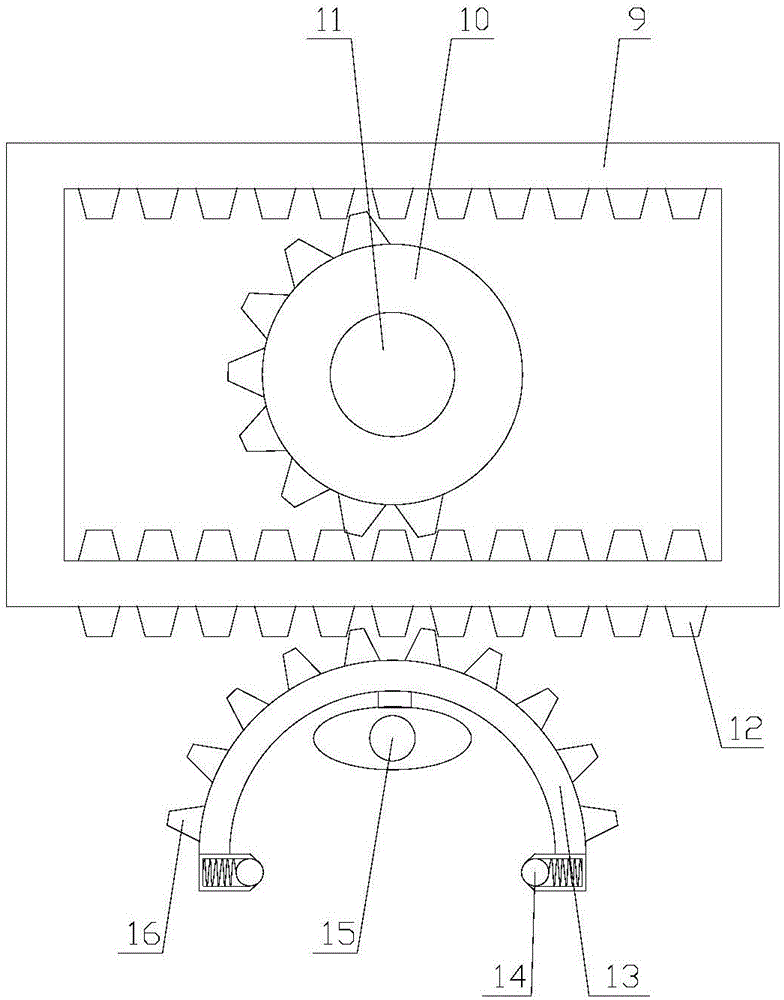 Multifunctional toothbrush case internally provided with sterilization device