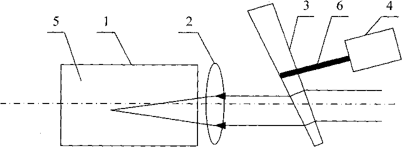 Stimulated Brillouin scattering phase conjugate mirror with rotating wedge-shaped plate