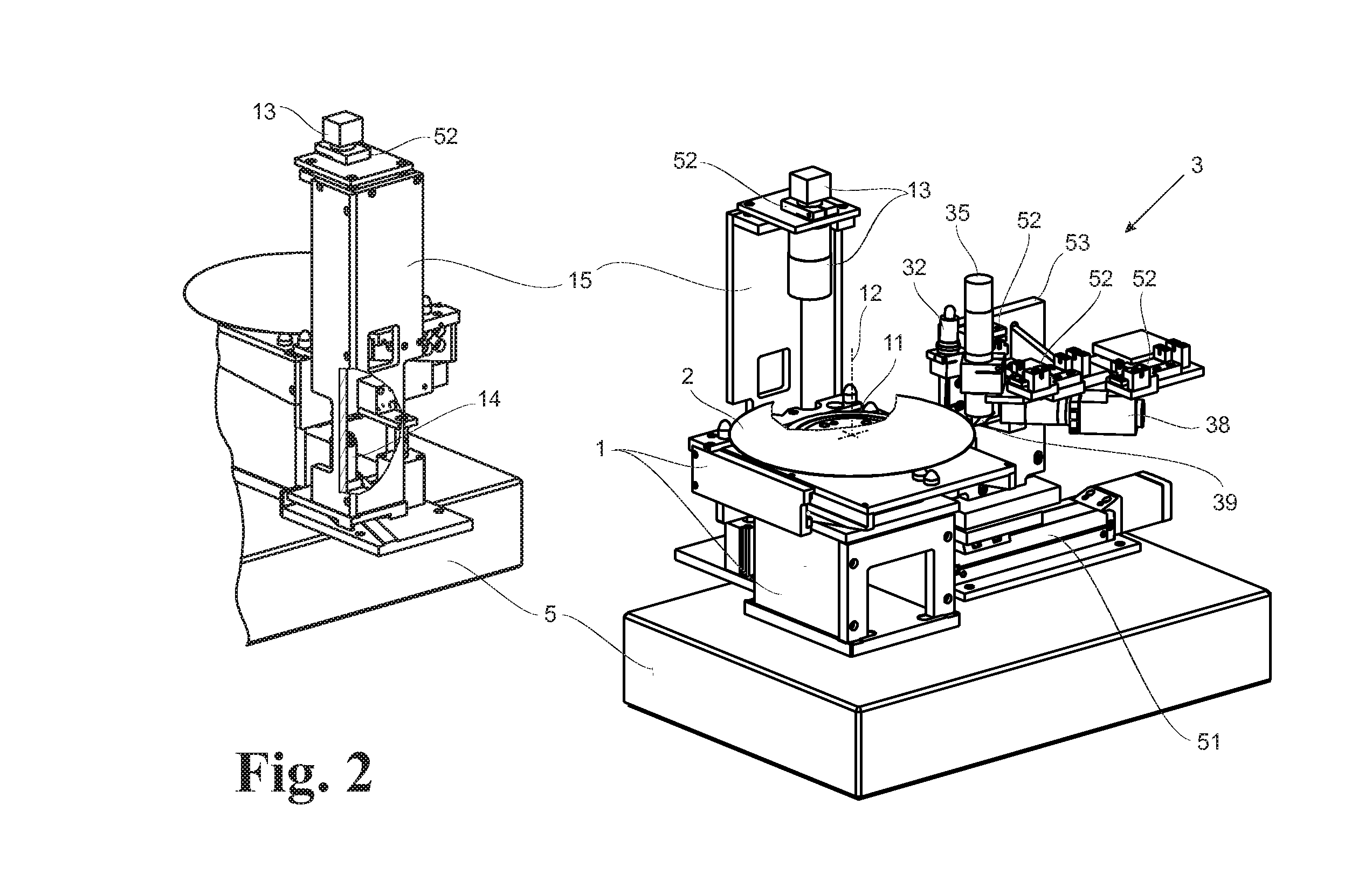 Device for Noncontact Determination of Edge Profile at a Thin Disk-Shaped Object