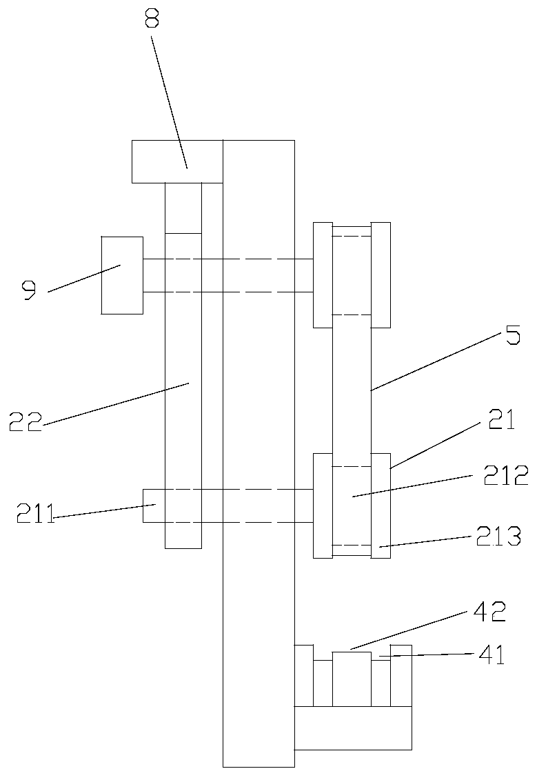 Composite plane polishing machine set for processing high-expansion material M1172