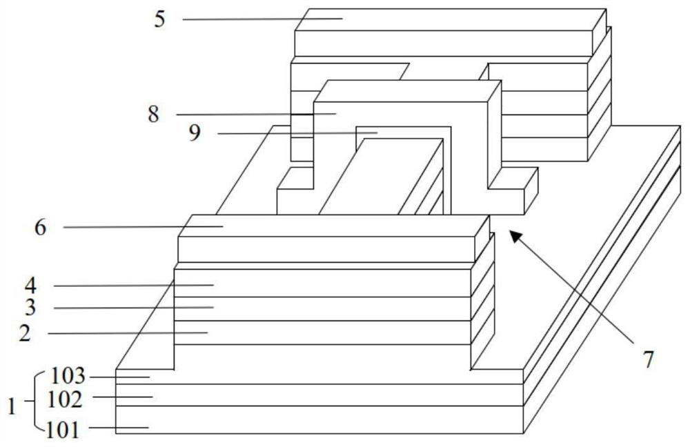 Back gate full-controlled AlGaN/GaN heterojunction enhanced power HEMT device and preparation method thereof