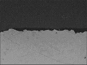 Chemical milling technology for surface plasticity deformation layer of single crystal cast blade