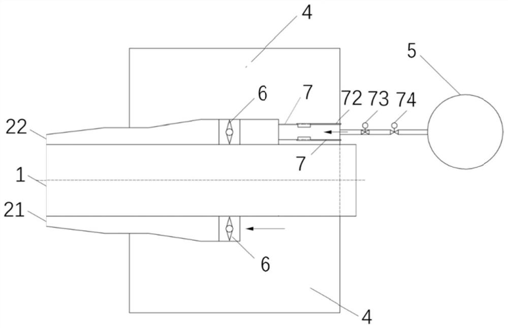 Direct-current burner primary air chamber and method for preventing boiler slagging and high-temperature corrosion