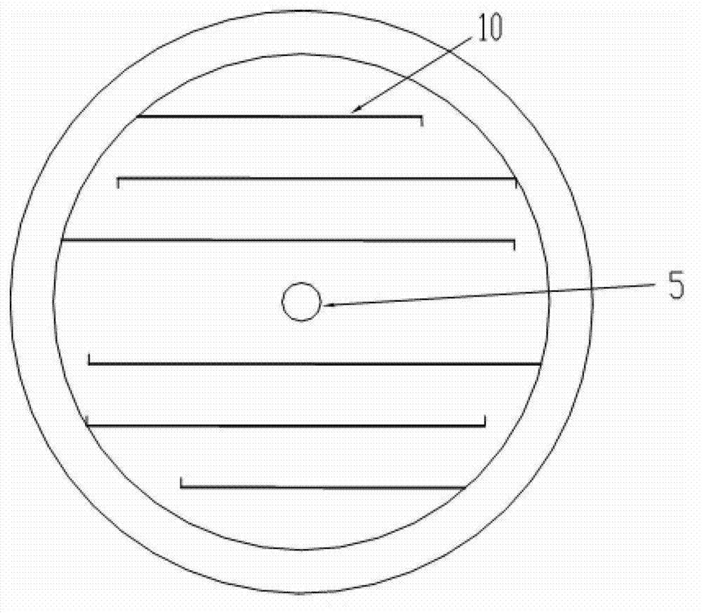 Well type high-temperature resistance furnace for heat treatment of PAN (polyacrylonitrile) based carbon felt