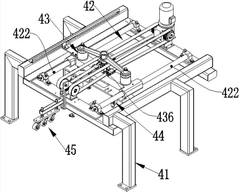 Ceramic edge cutting machine with automatic correction device