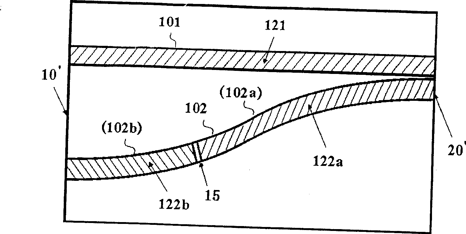 V type coupling cavity wavelength switchable semiconductor laser