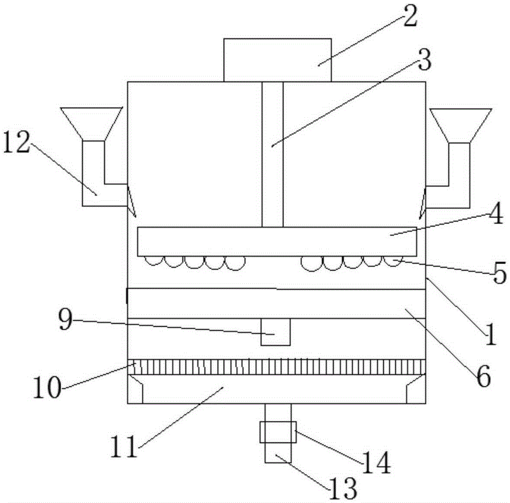 Medicine grinding device