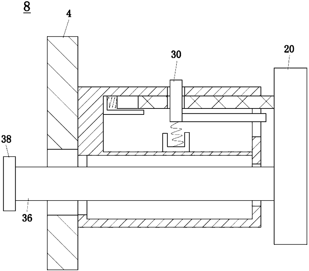 Simple respirator capable of adjusting air-blowing depth