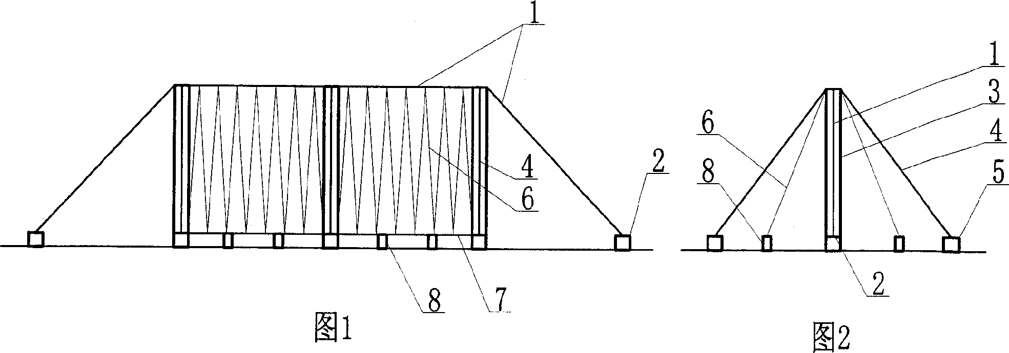 Simple trelli for vegetable