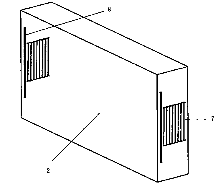 Pulse shadow imaging based laser target projectile miss distance measurement and calibration method